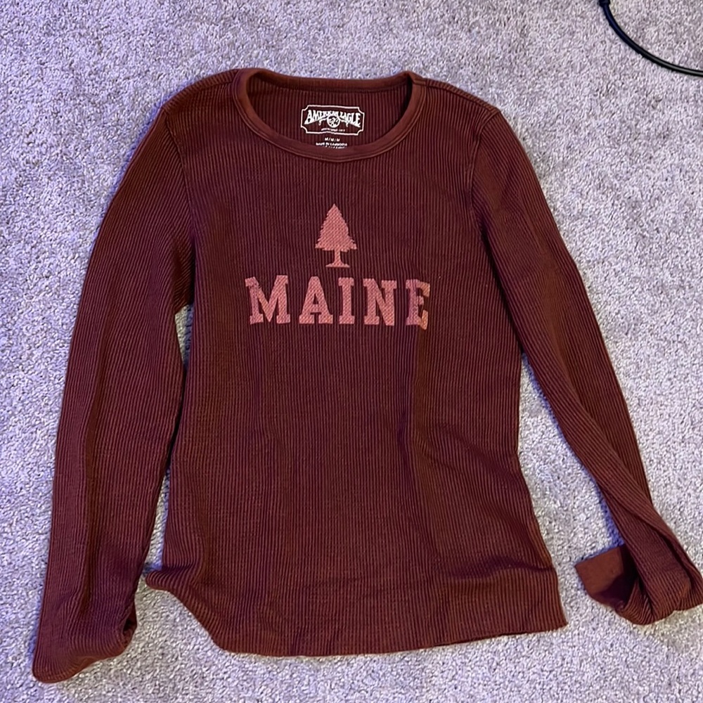 American eagle king sleeve shirt